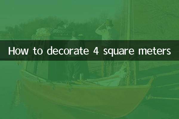 Cómo decorar 4 metros cuadrados