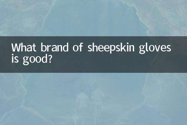 What brand of sheepskin gloves is good?