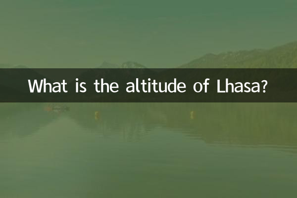 What is the altitude of Lhasa?