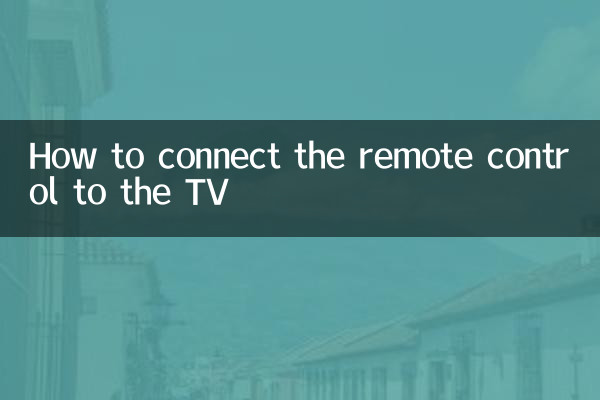 Come collegare il telecomando al televisore