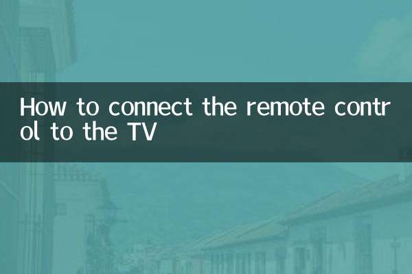 Come collegare il telecomando al televisore