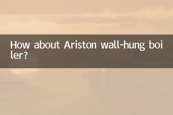 Wie wäre es mit einem Ariston-Wandheizkessel?