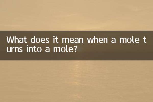 جب تل ایک تل میں بدل جاتا ہے تو اس کا کیا مطلب ہے؟