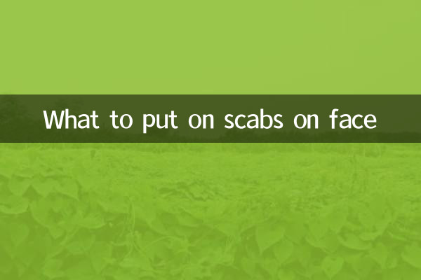 Was trägt man gegen Krusten im Gesicht auf?