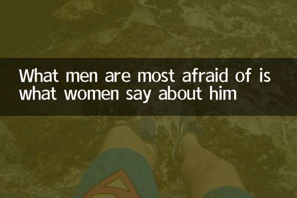 O que os homens mais temem é o que as mulheres dizem sobre ele