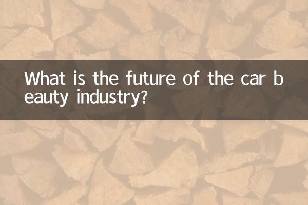 Quel est l’avenir de l’industrie de la beauté automobile ?