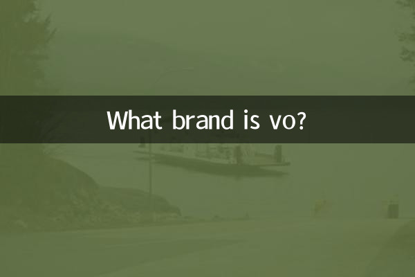 vo কি ব্র্যান্ড?
