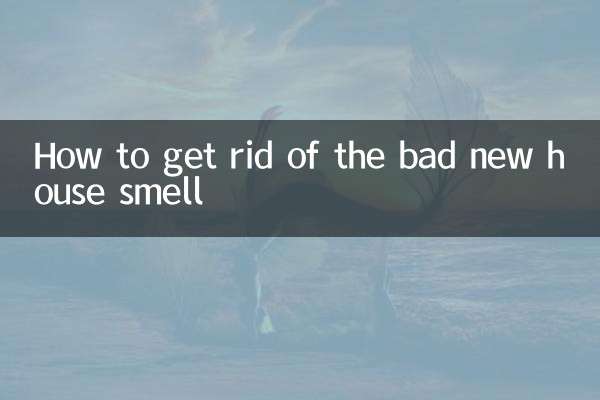 Como se livrar do cheiro ruim de casa nova