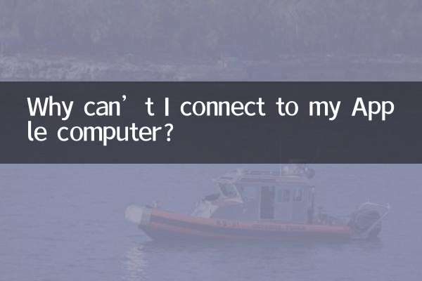 Warum kann ich keine Verbindung zu meinem Apple-Computer herstellen?