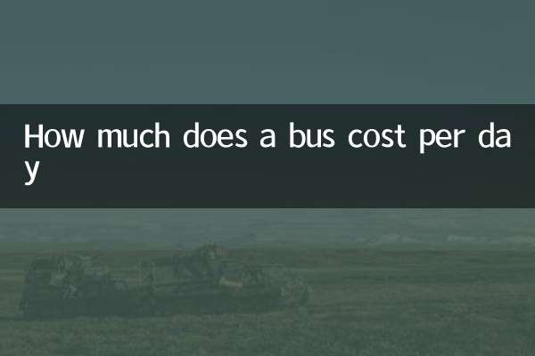 Сколько стоит автобус в день