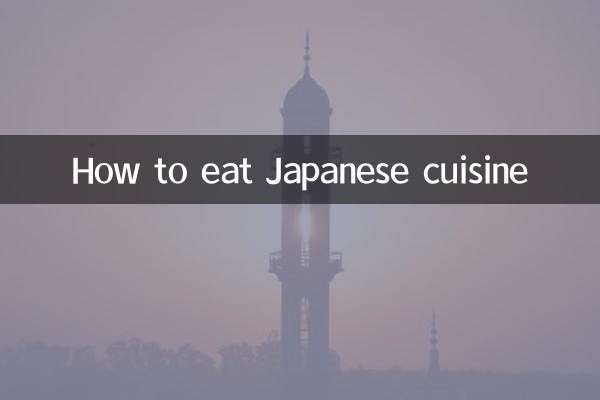 Como comer cozinha japonesa