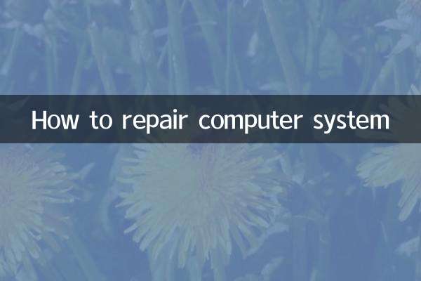 So reparieren Sie ein Computersystem