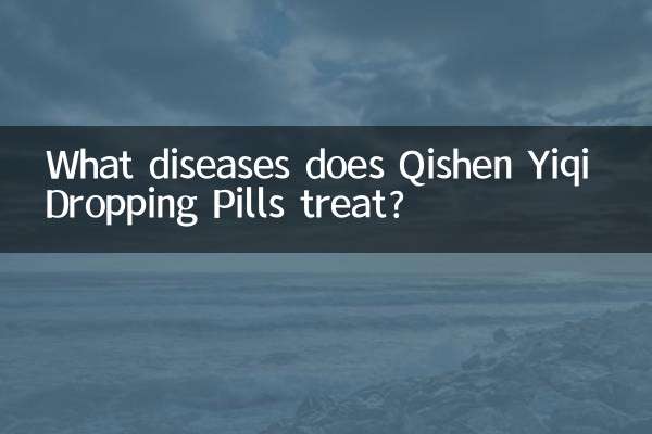 قرص های ریخته شده Qishen Yiqi چه بیماری هایی را درمان می کنند؟