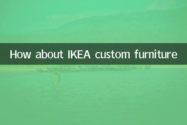 ¿Qué tal los muebles personalizados de IKEA?