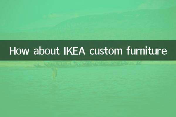 Che ne dici dei mobili su misura IKEA