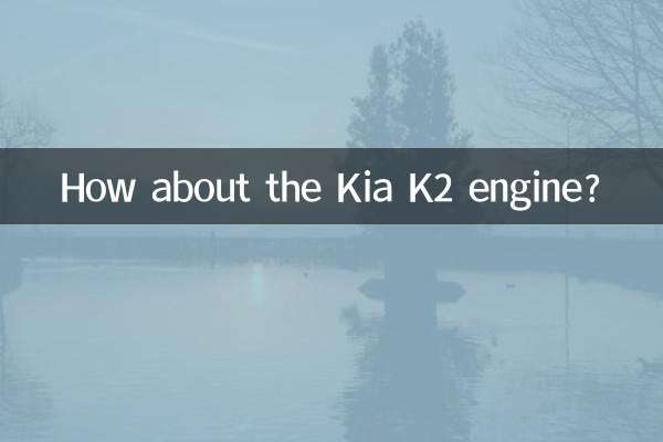 Che ne dici del motore Kia K2?