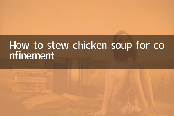 Come stufare la zuppa di pollo per il parto