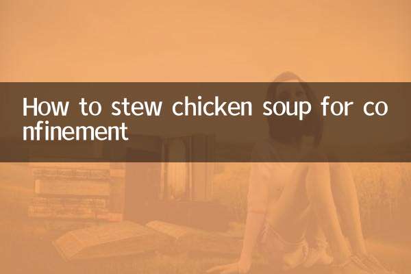 Wie man Hühnersuppe für die Entbindung schmort