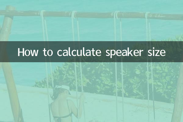 So berechnen Sie die Lautsprechergröße