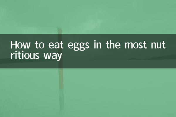 Como comer ovos da forma mais nutritiva