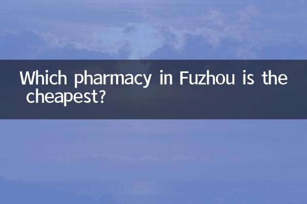 福州什么药店要便宜