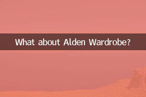 奥尔登衣柜怎么样