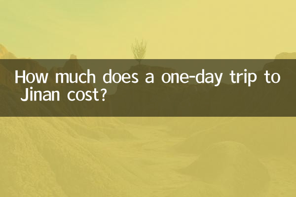 ¿Cuánto cuesta un viaje de un día a Jinan?