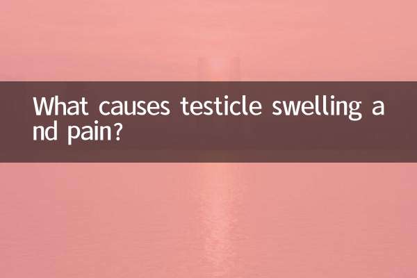 ¿Qué causa la hinchazón y el dolor de los testículos?