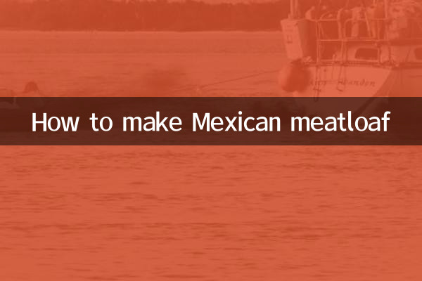 Come preparare il polpettone messicano