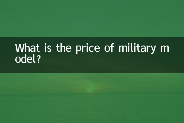 What is the price of military model?
