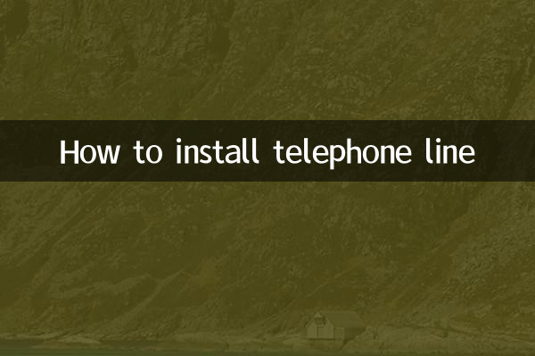 Come installare la linea telefonica