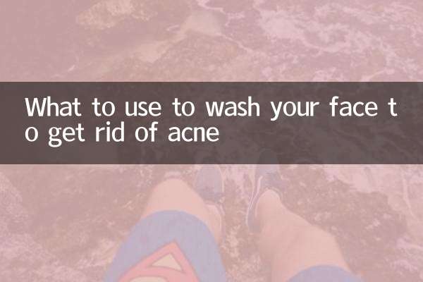 Quoi utiliser pour se laver le visage et se débarrasser de l'acné