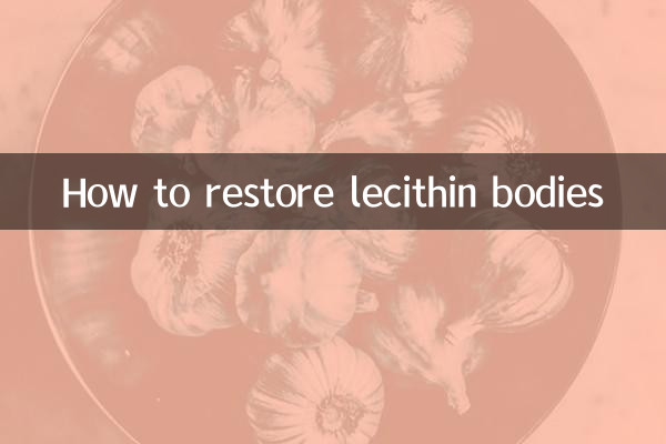 How to restore lecithin bodies
