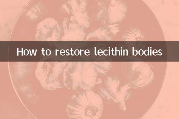 How to restore lecithin bodies