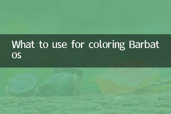 What to use for coloring Barbatos