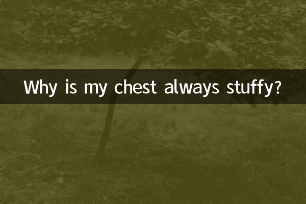 Perché ho sempre il petto chiuso?