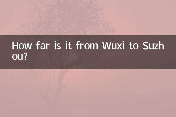 На каком расстоянии Уси от Сучжоу?