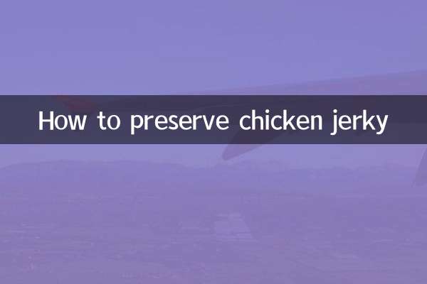 Cómo conservar la cecina de pollo