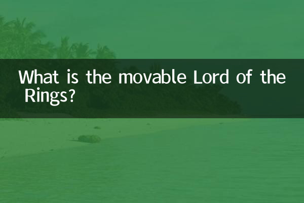 অস্থাবর লর্ড অফ দ্য রিংস কি?