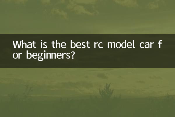 Qual é o melhor modelo de carro RC para iniciantes?