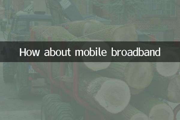 Wie wäre es mit mobilem Breitband