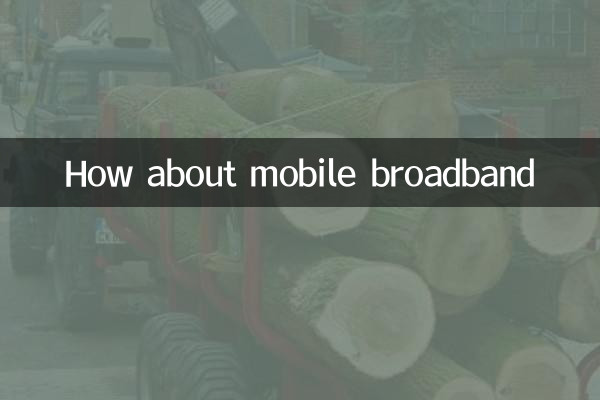 Wie wäre es mit mobilem Breitband