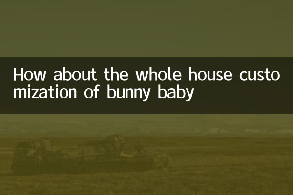 How about the whole house customization of bunny baby