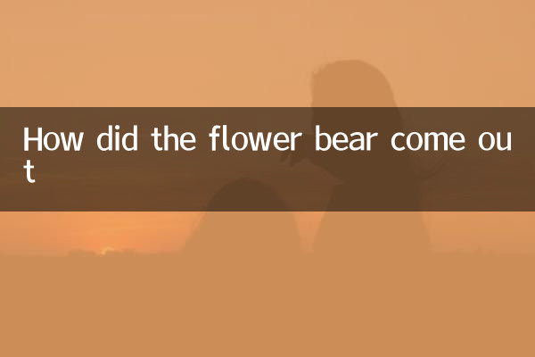 Wie kam der Blumenbär heraus