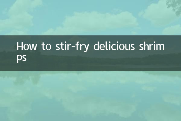 Como refogar deliciosos camarões