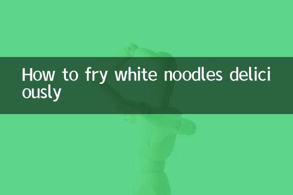 Como fritar deliciosamente macarrão branco