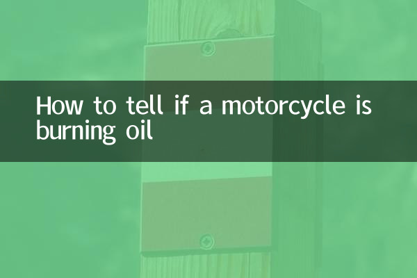 Wie erkennt man, ob ein Motorrad Öl verbrennt?