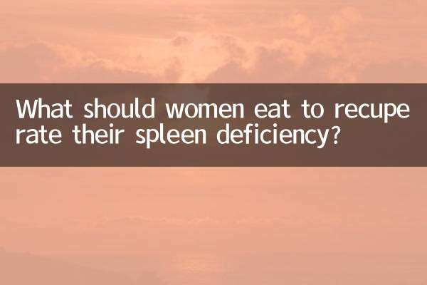 Cosa dovrebbero mangiare le donne per recuperare la carenza di milza?