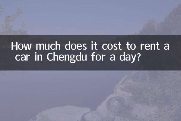 How much does it cost to rent a car in Chengdu for a day?