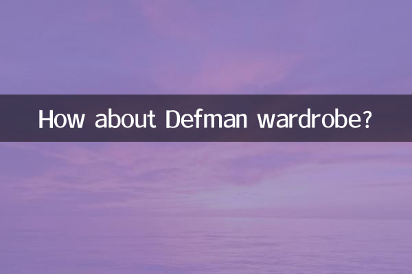 How about Defman wardrobe?